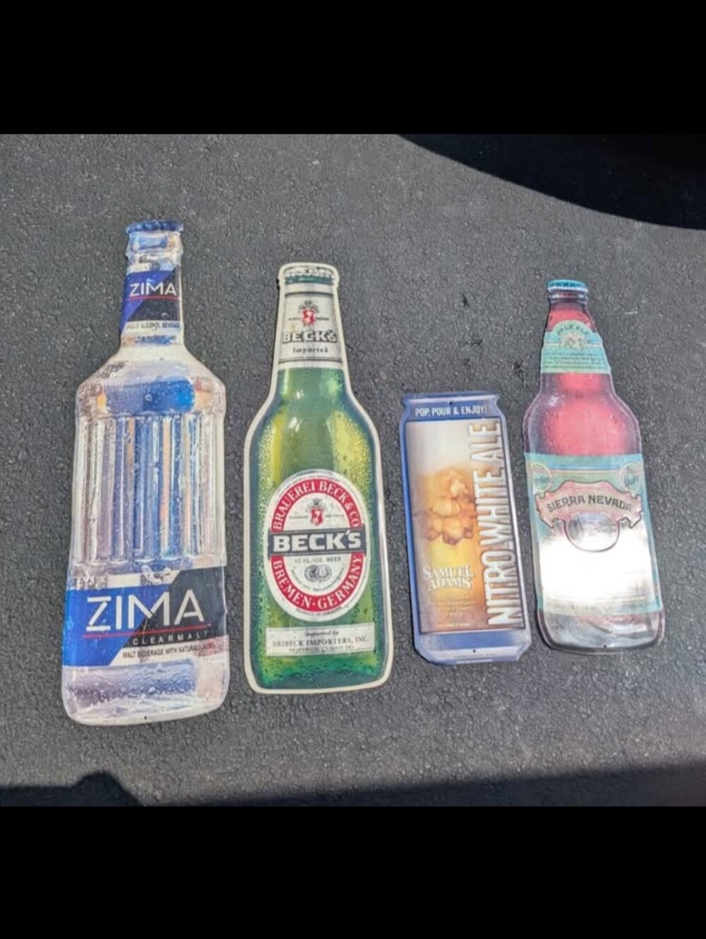Bottle Beer Sign Lot